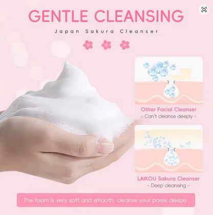 Mousse Nettoyante Douce Pour Le Visage