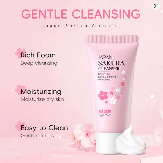 Mousse Nettoyante Douce Pour Le Visage